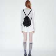 BERRY POCKET BACKPACK (BLACK)
