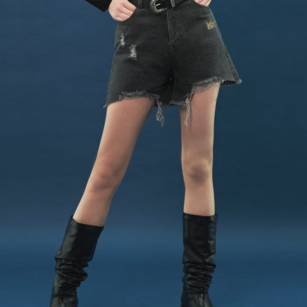 (現貨) Nasty Fancy Club - FEARLESS SHORT PANTS (BLK) XS