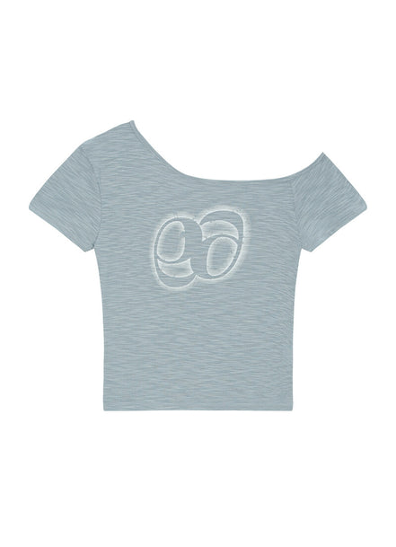 [winter同款] as"on - kiki slim tee (light blue)