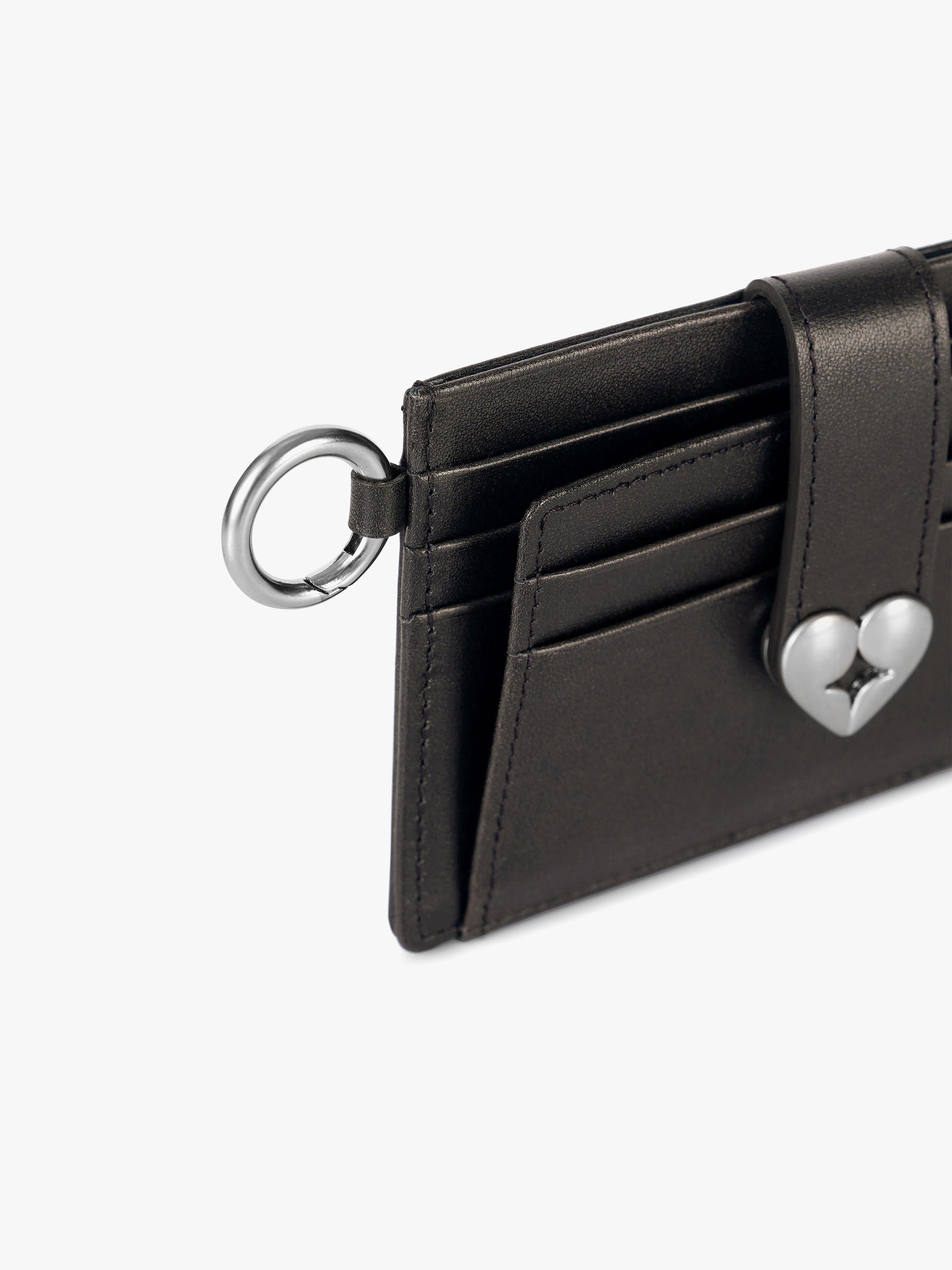 HEARTY BRIDGE POCKET with O-RING (BROWN)