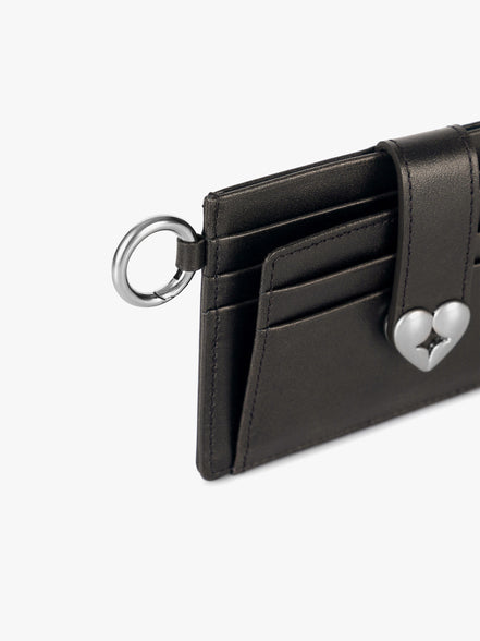 HEARTY BRIDGE POCKET with O-RING (BROWN)