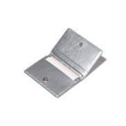 CRINKLE SOFT CARD CASE (SILVER)