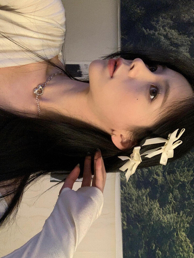 OFUSE - heart hole necklace