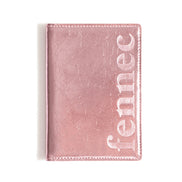 METALLIC PASSPORT CASE (METALLIC PINK)