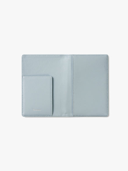 CRINKLE PASSPORT CASE (HAZE BLUE)