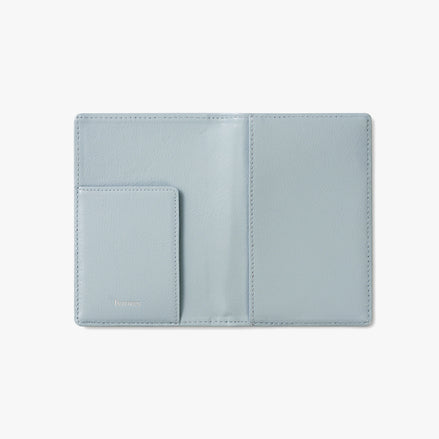 CRINKLE PASSPORT CASE (HAZE BLUE)