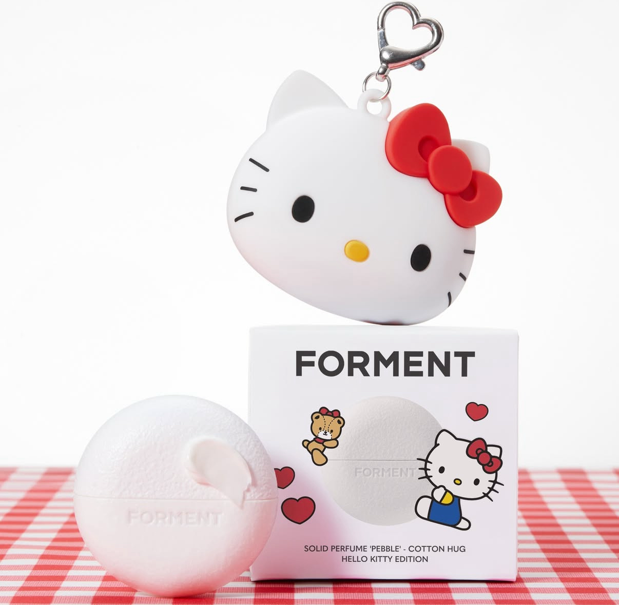 forment x hello kitty 固體香水