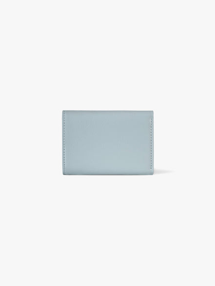 CRINKLE HALFMOON MINI WALLET (HAZE BLUE)