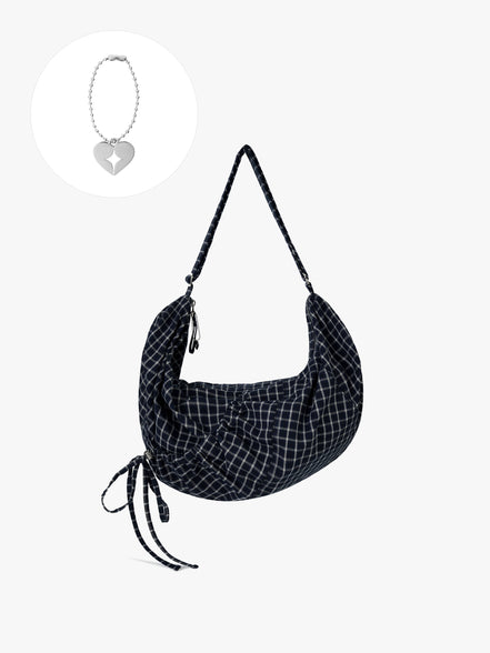 (sakura同款) LASSIE BAG (CHECK NAVY)