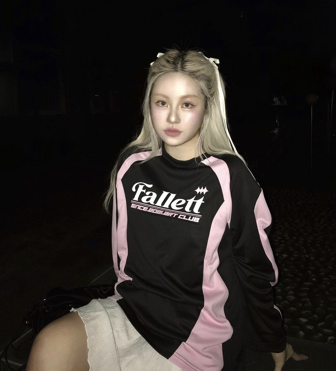 (現貨) FALLETT - FOOTBALL JERSEY LONG SLEEVE (BLACK)