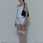 (現貨) SCULPTOR - Pintuck Lounge Sleeveless Top (White)