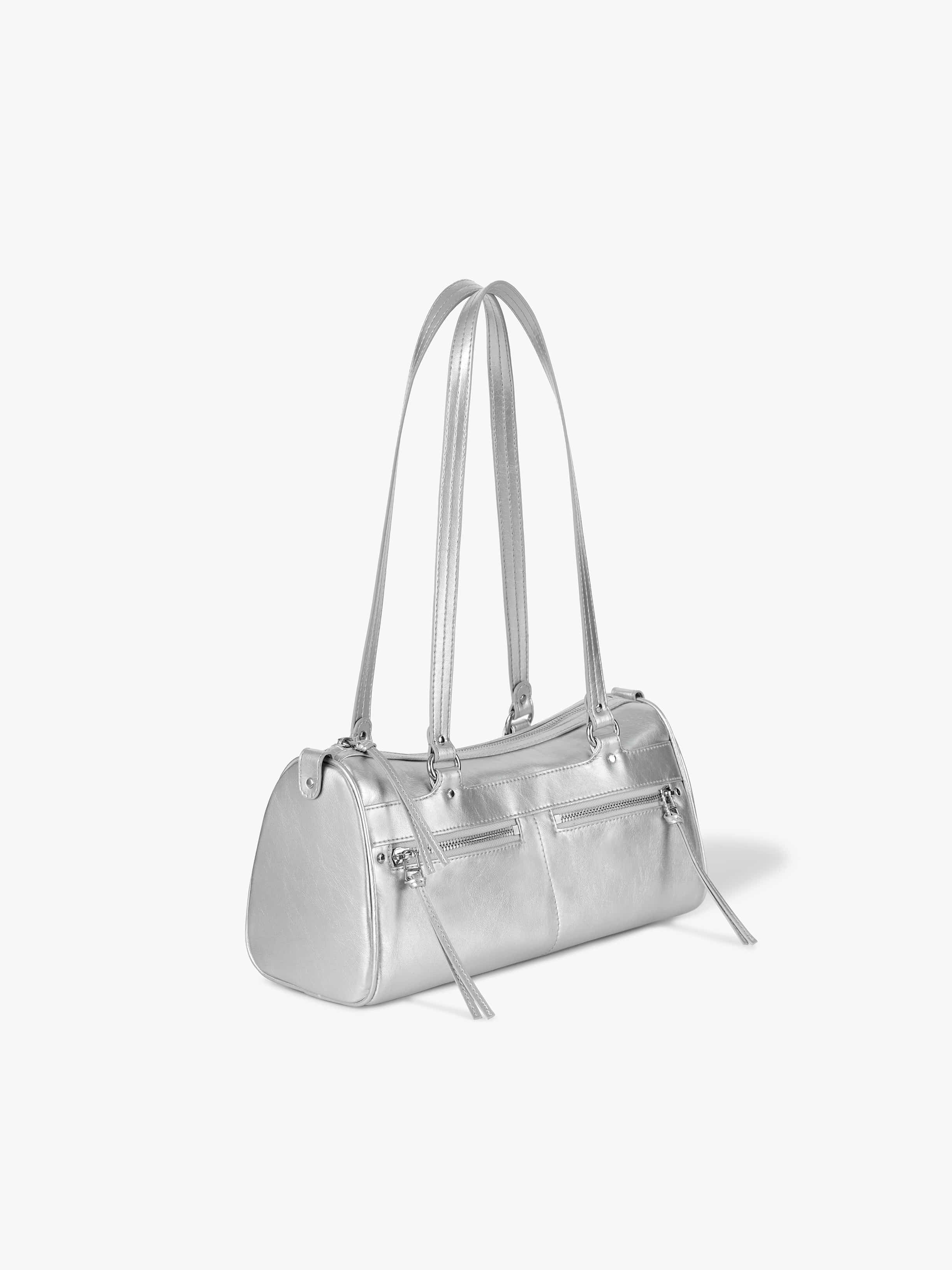 READY DUFFLE BAG (SILVER)