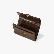 HEARTY FLAP WALLET (MOCHA BROWN)