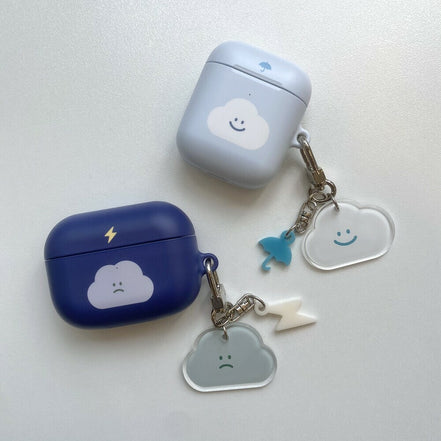 Skyfolio - cloud acrylic keyring|2 TYPES