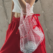 KR RIBBON MINI BAG (3 COLORS)