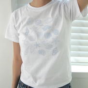 KR SEASHELLS CROP TSHIRT (3 COLORS)