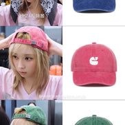 [KARINA同款] Carlyn - new logo washed cap (6 colors)