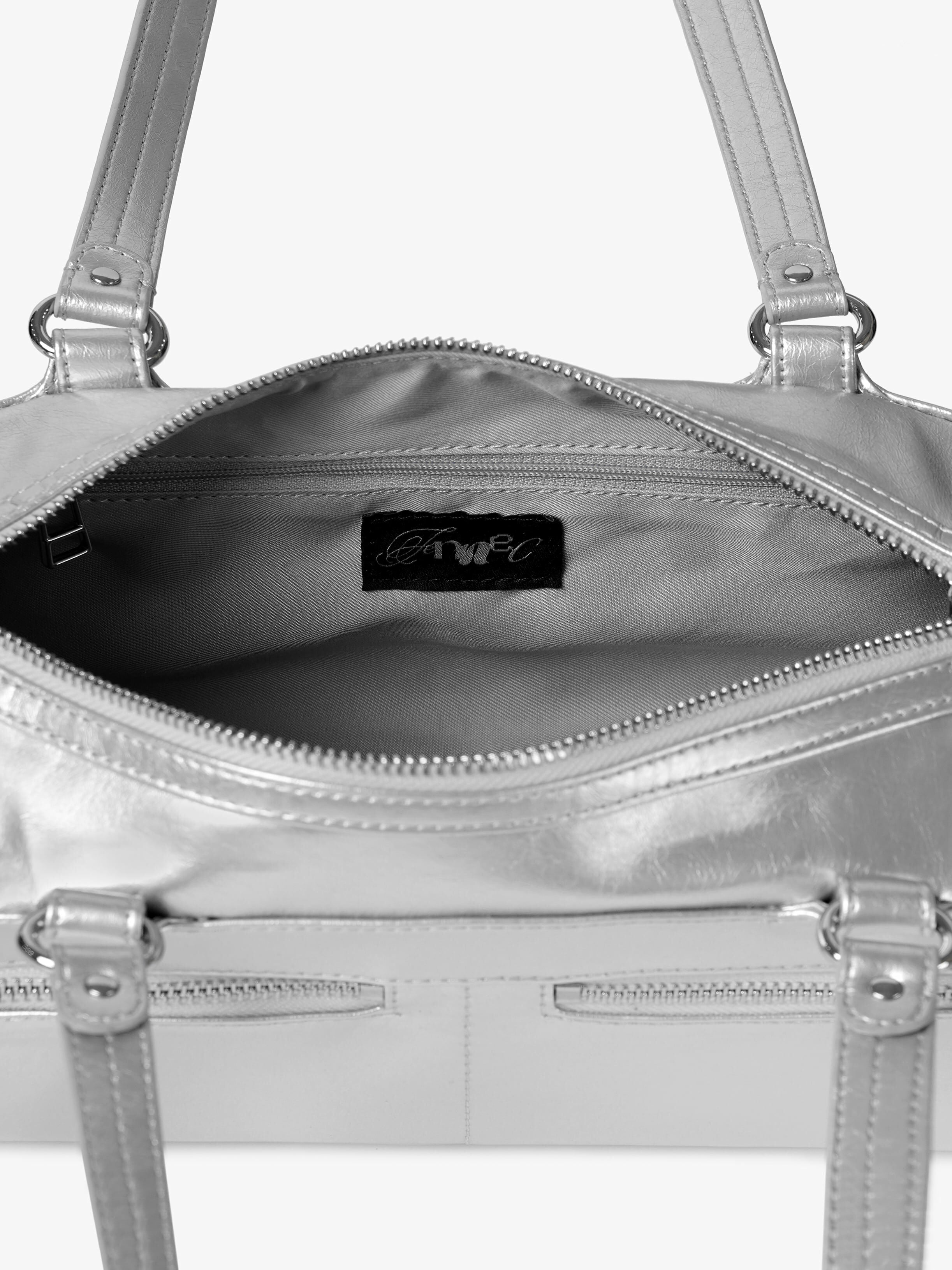 READY DUFFLE BAG (SILVER)