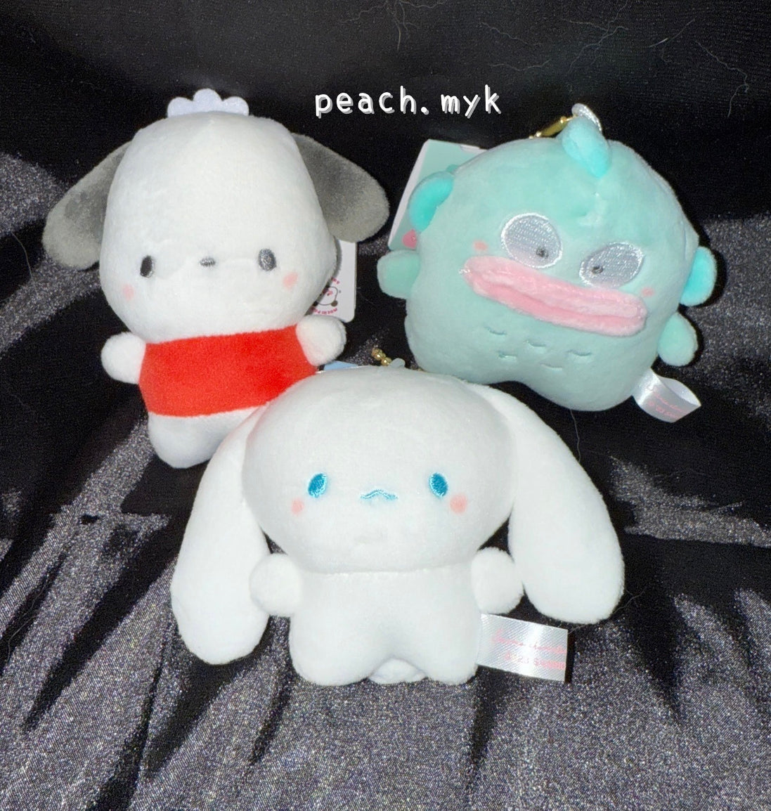 sanrio 豆豆眼掛飾 (肉桂狗/水怪/PC狗)