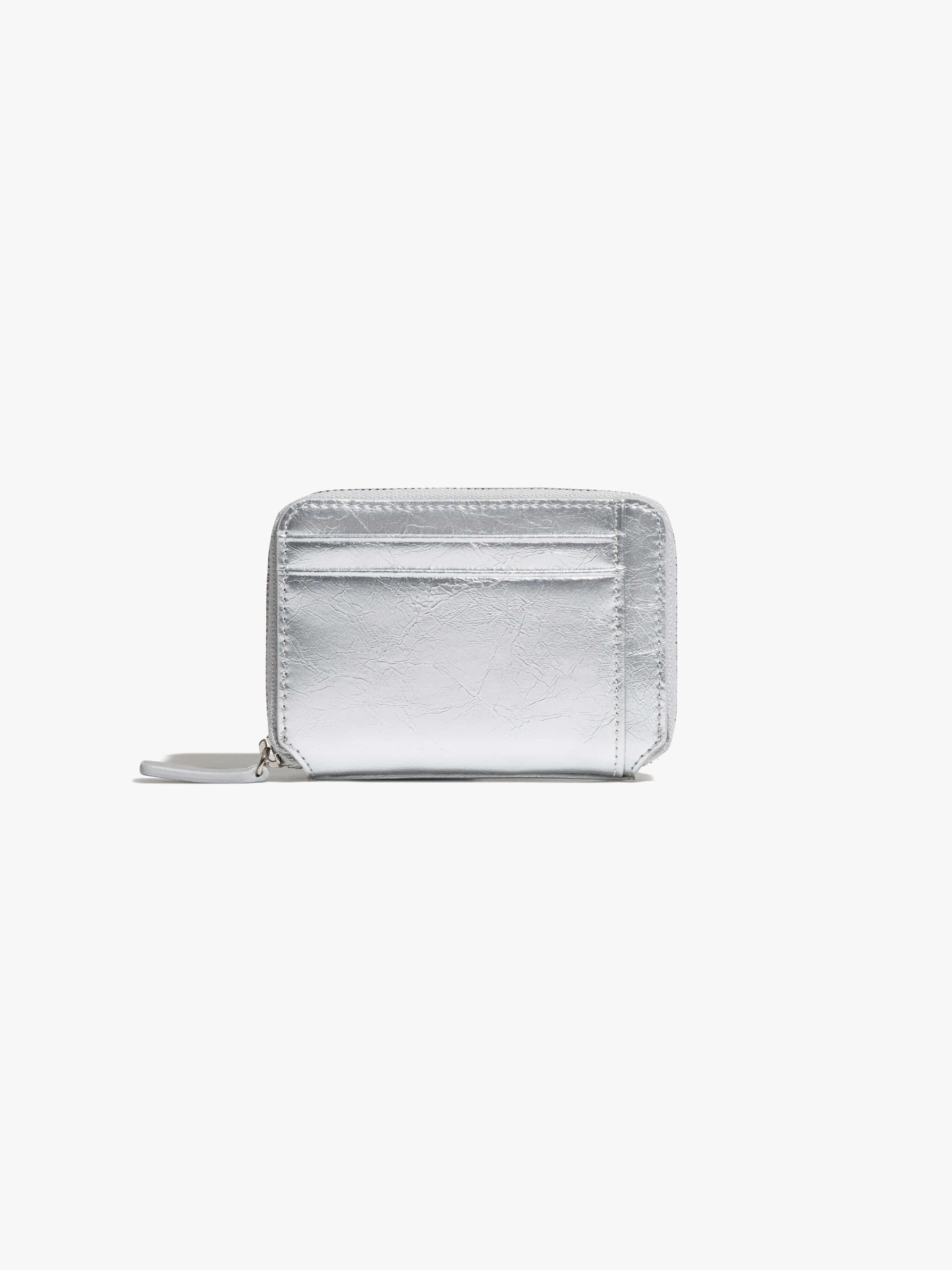 CRINKLE MINI POCKET (SILVER)