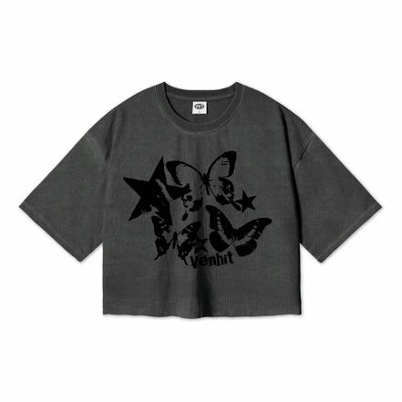 VENHIT - UNKNOWN CROP TEE 3 COLORS