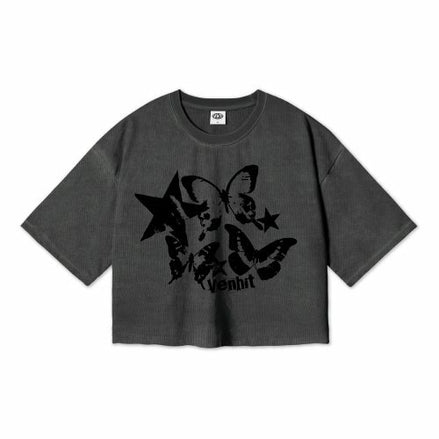 VENHIT - UNKNOWN CROP TEE 3 COLORS
