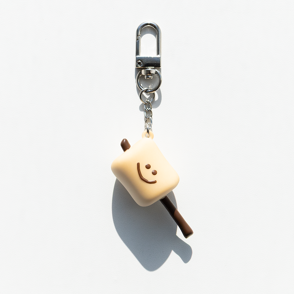 tanning marsh keychain