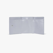 CRINKLE TRIANGLE TRIPLE WALLET (MISTY LAVENDER)