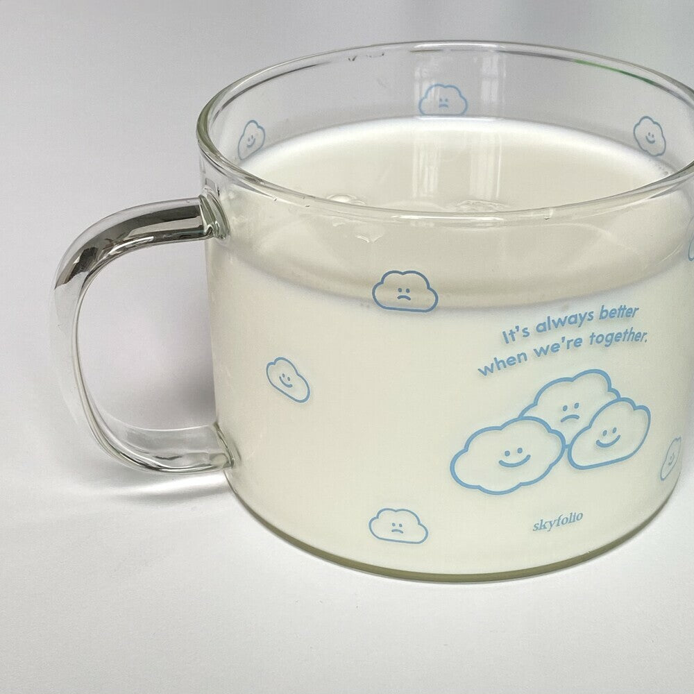 Skyfolio - cloud cereal mug