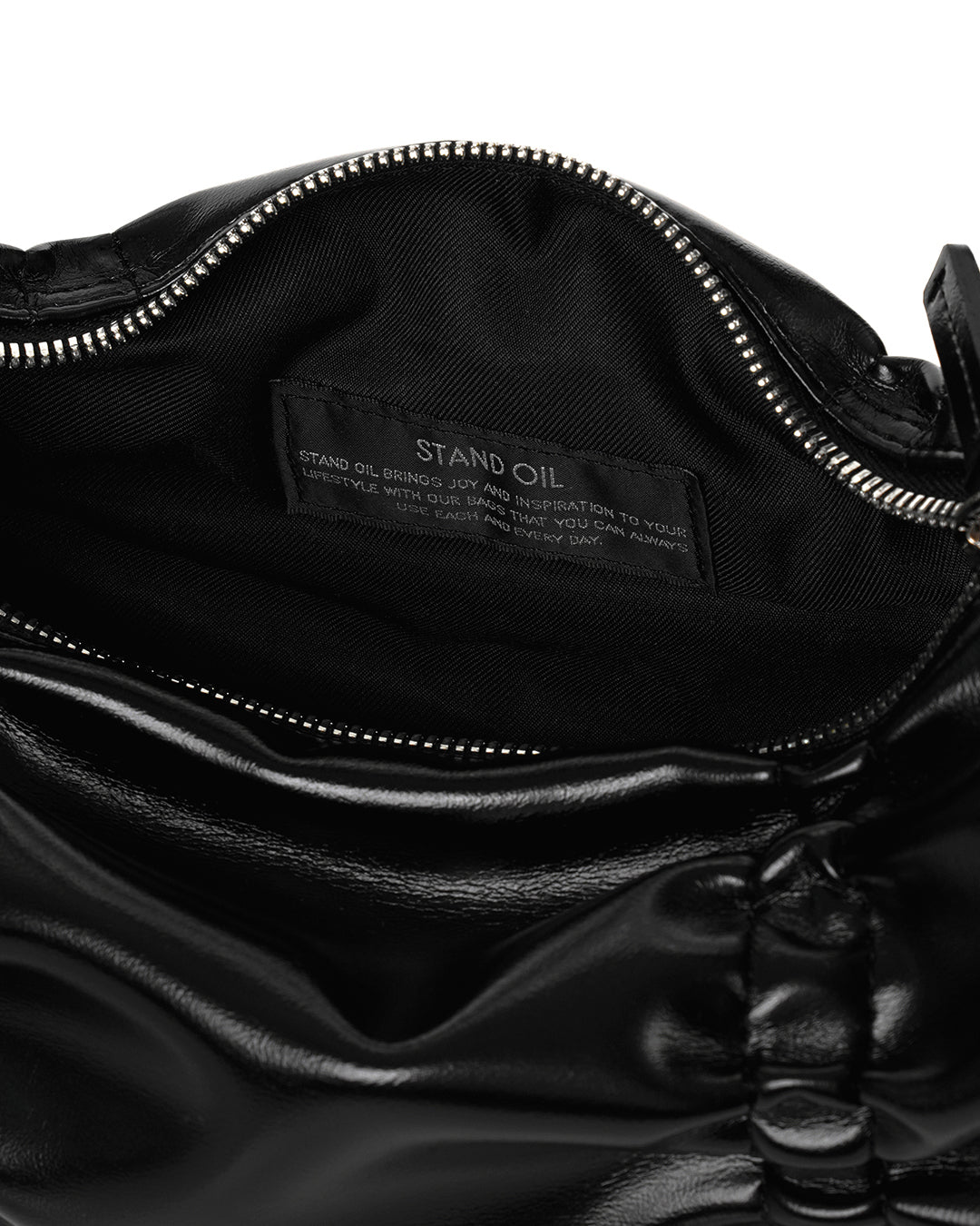 (liz同款) Pleats Bag (Black)
