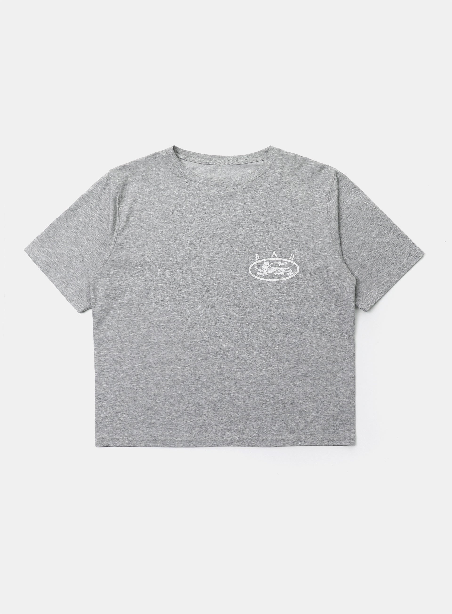 BAD BLOOD - MYSTIC HALF PRINTING TSHIRT SLIMFIT (GREY)