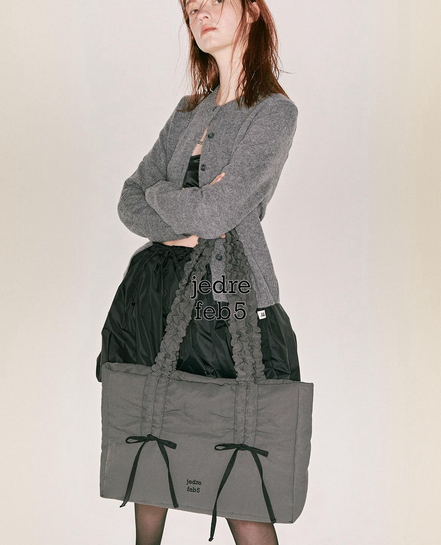 JEDREFEB5 - Butterfly shoulder bag Medium (Grey)