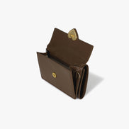 HEARTY TRIPLE WALLET (MOCHA BROWN)
