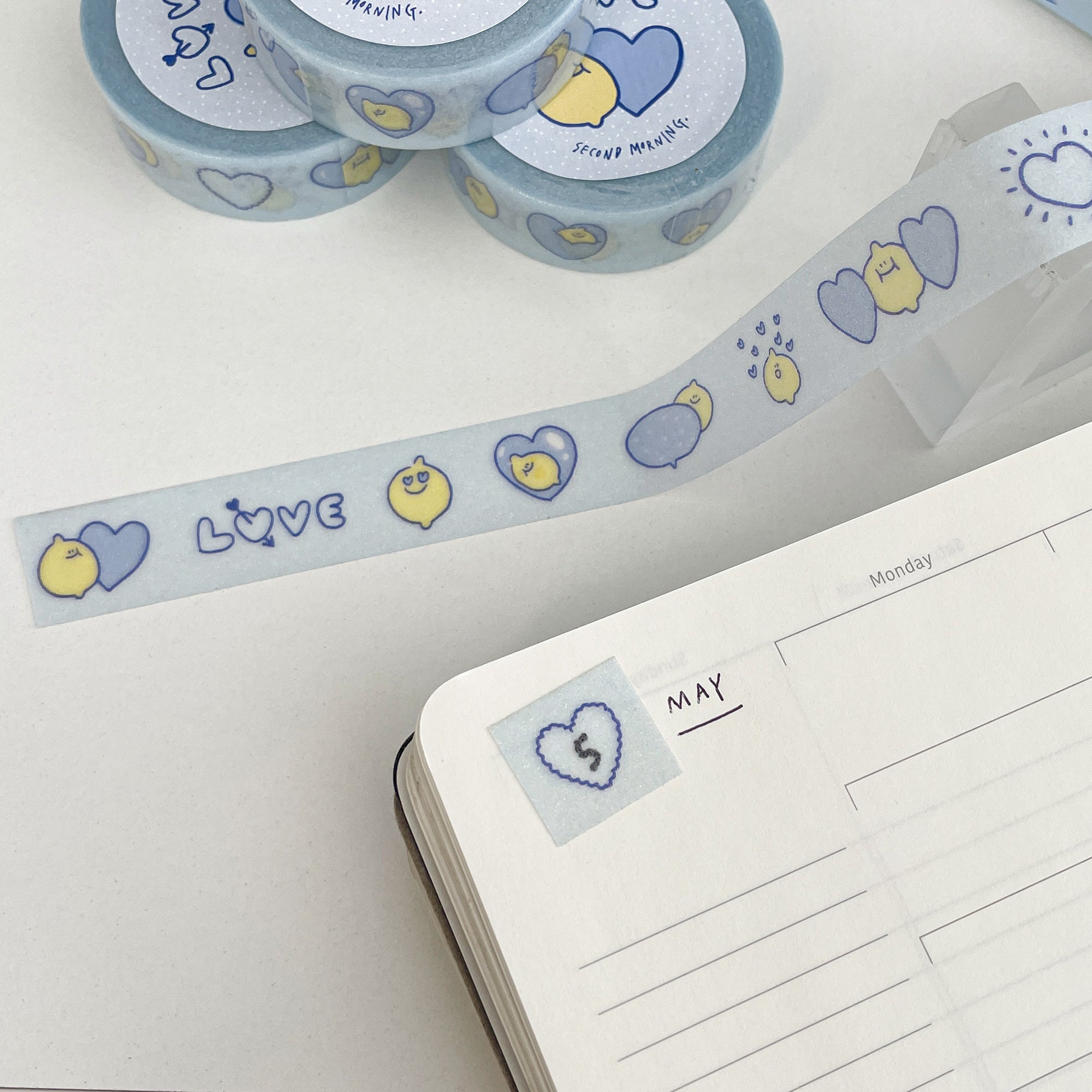 Second Morning - MASKING TAPE｜檸檬仔