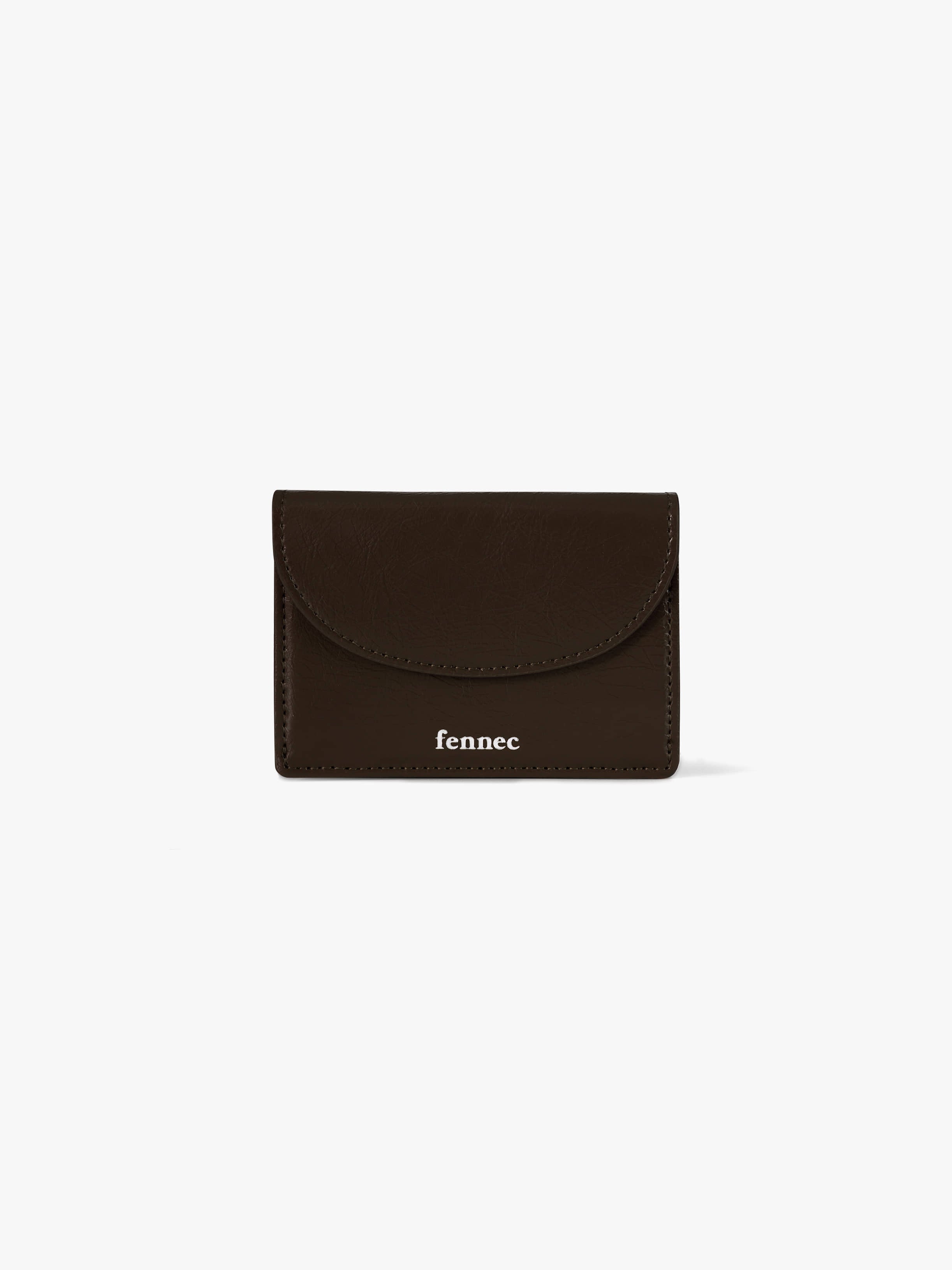 CRINKLE HALFMOON MINI WALLET (ESPRESSO)