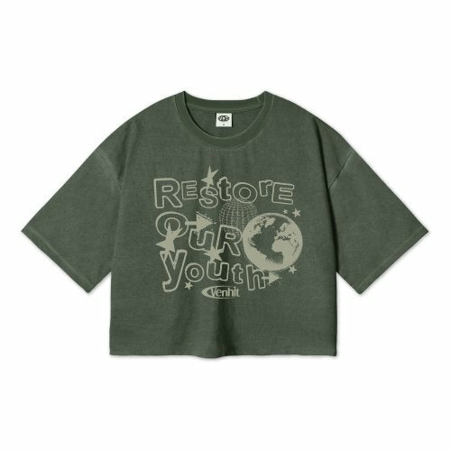 VENHIT - RESTORE CROP TEE 3 COLORS