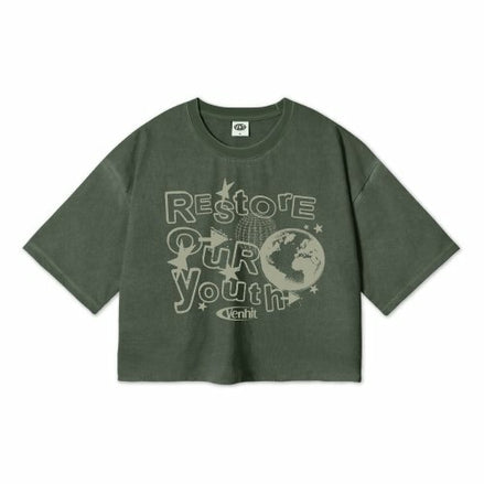 VENHIT - RESTORE CROP TEE 3 COLORS