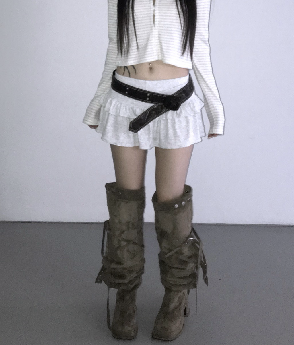 KR LOVABLE MINI SKIRT (4 COLORS)