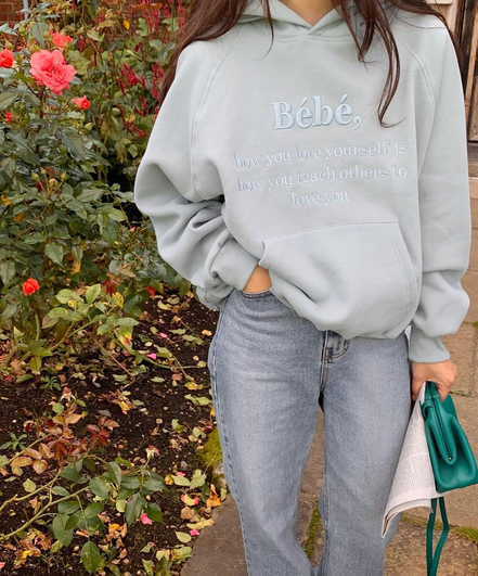 (現貨) NOIRNINE - Bébé Hoodie [BLUE]