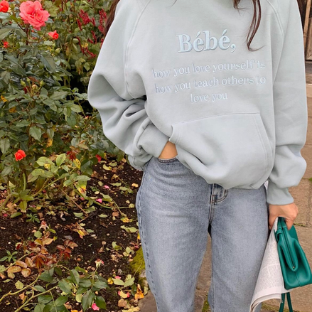 (現貨) NOIRNINE - Bébé Hoodie [BLUE]