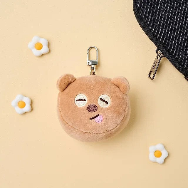 butter shop X minions - tim face mini keyring