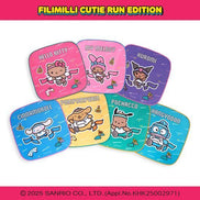 sanrio cutie run sport towel keyring (7 types)