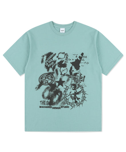 MAHAGRID - DAYDREAM TEE (MINT)