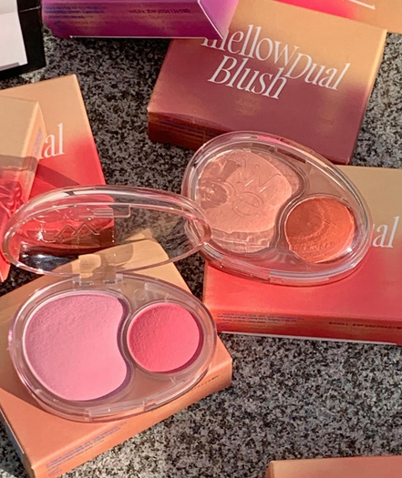 fwee - mellow dual blush (12 colors)