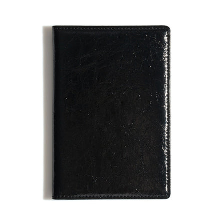 CRINKLE PASSPORT CASE (BLACK)