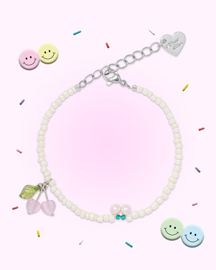 Almost Blue - LOVE CHERRY BRACELET