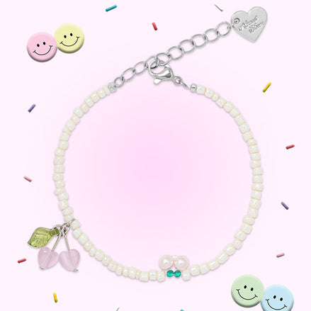 Almost Blue - LOVE CHERRY BRACELET