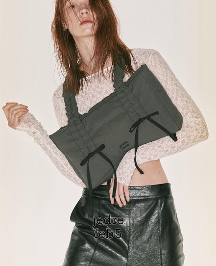 JEDREFEB5 - Butterfly shoulder bag Medium (Grey)