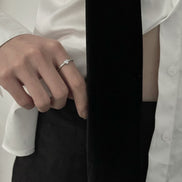 OFUSE - 24 winter - cubic mini heart ring
