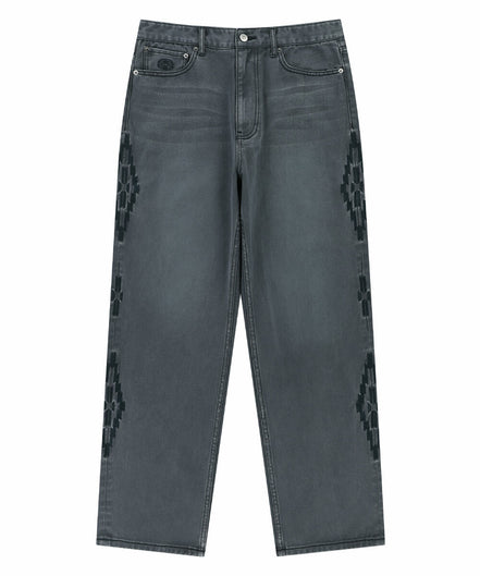 mahagrid - ORTEGA DENIM PANT (GREY)